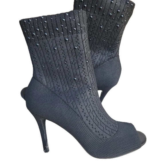 Charles David Slulinky Stiletto open tie boots‎ 9.5 - Picture 1 of 12